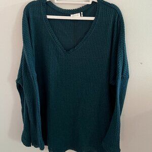 UO V-neck long sleeve